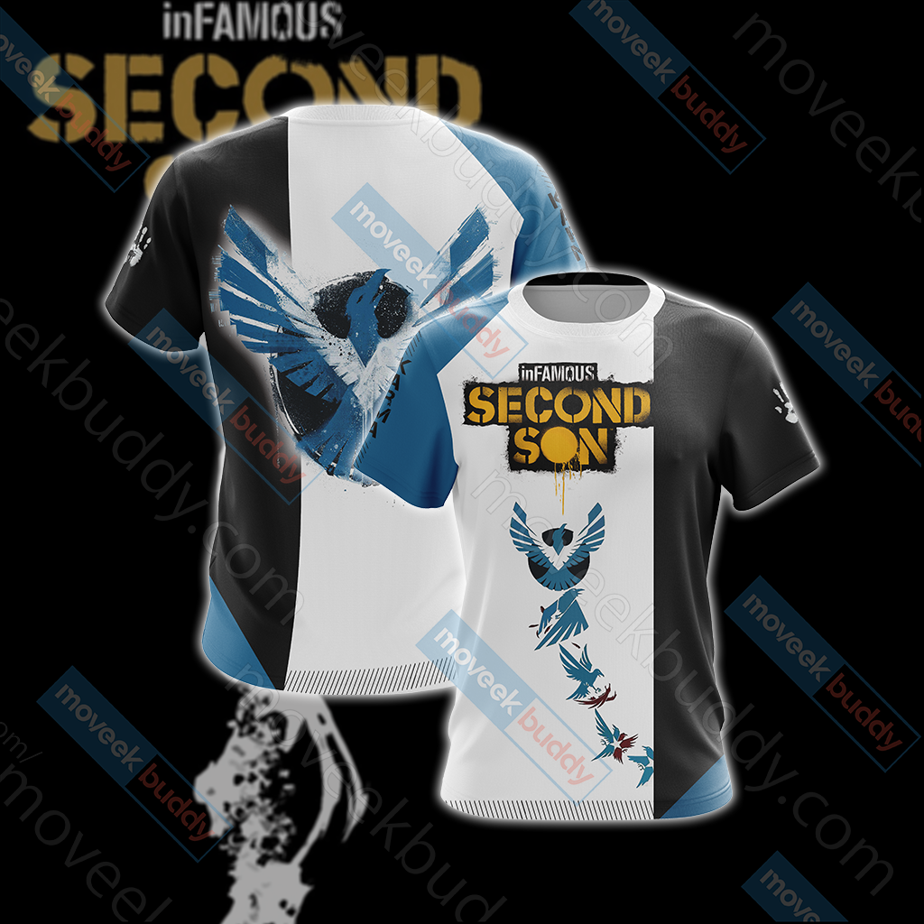 Infamous: Second Son - Karma Symbol Unisex 3D T-shirt   