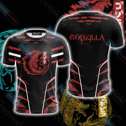 Godzilla King Of The Monsters Unisex 3D T-shirts