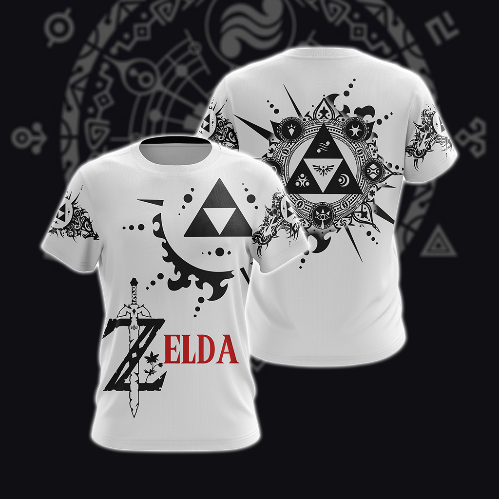 The Legend Of Zelda T-shirt Zip Hoodie Pullover Hoodie T-shirt