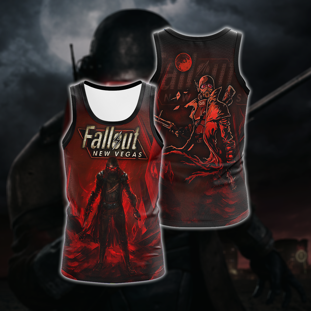 Fallout: New Vegas Unisex 3D Tank Top Tank Top S 