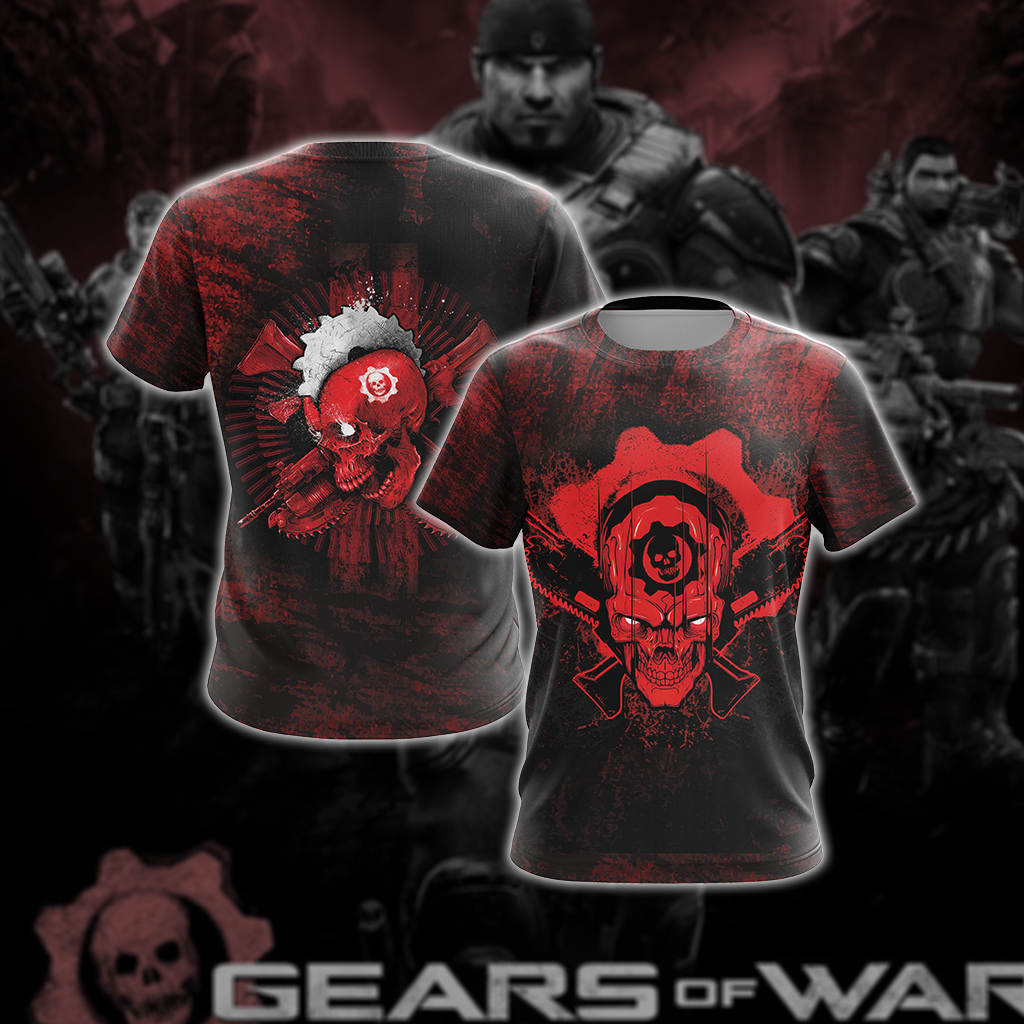 Gears of War New Look Unisex 3D T-shirt T-shirt