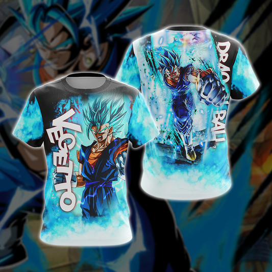 Dragon Ball Vegetto Unisex 3D T-shirt Zip Hoodie Pullover Hoodie T-shirt