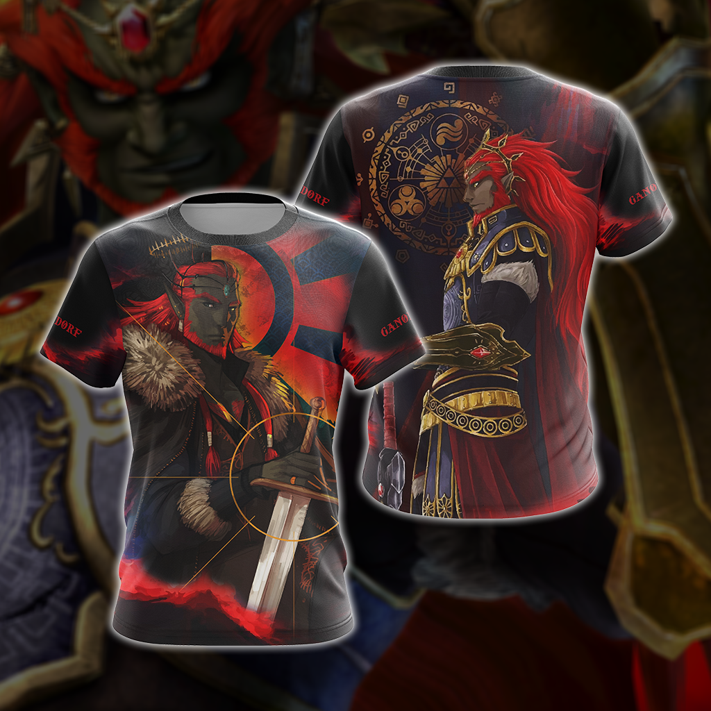 The Legend of Zelda - Ganondorf New Unisex 3D T-shirt T-shirt S 