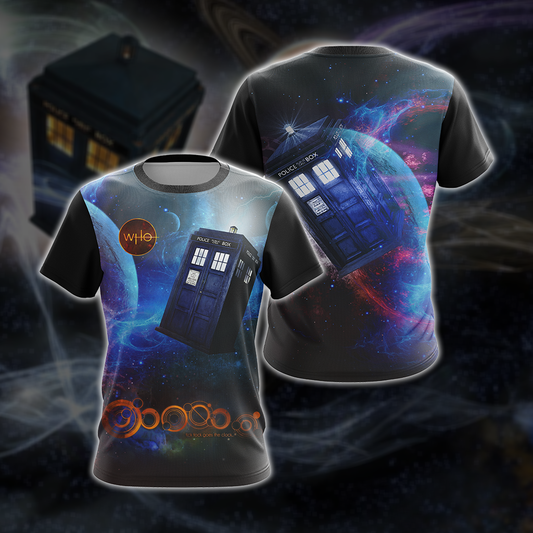 Doctor Who New Unisex 3D T-shirt   