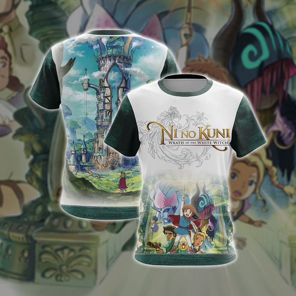 Ni no Kuni Unisex 3D T-shirt T-shirt