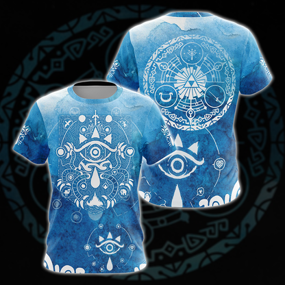 The Legend of Zelda All Over Print T-shirt Tank Top Zip Hoodie Pullover Hoodie T-shirt