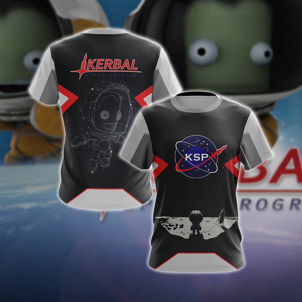 Kerbal Space Program Unisex 3D T-shirt T-shirt