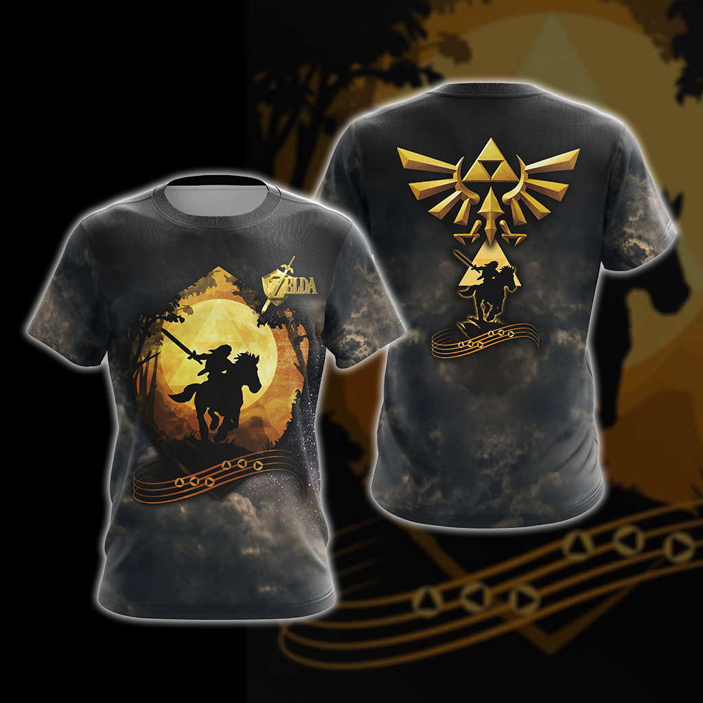 The Legend Of Zelda T-shirt Zip Hoodie Pullover Hoodie T-shirt