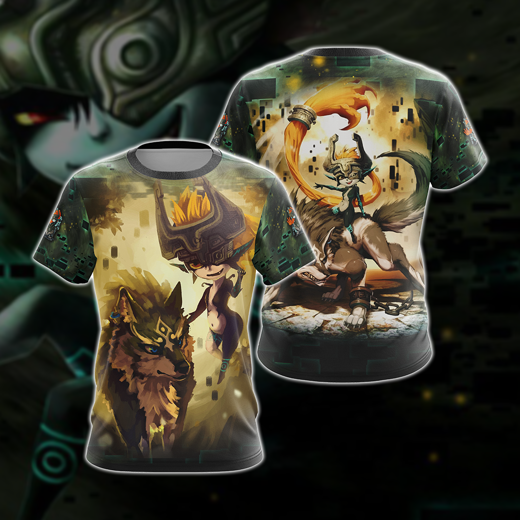Legend of Zelda Midna New Version Unisex 3D T-shirt T-shirt