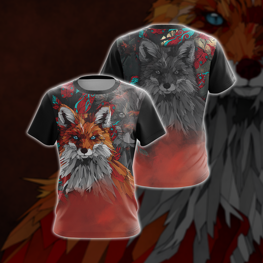 Aesthetic Fox Unisex 3D T-shirt
