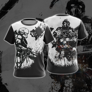 Gear Of War Game Unisex 3D T-shirt   