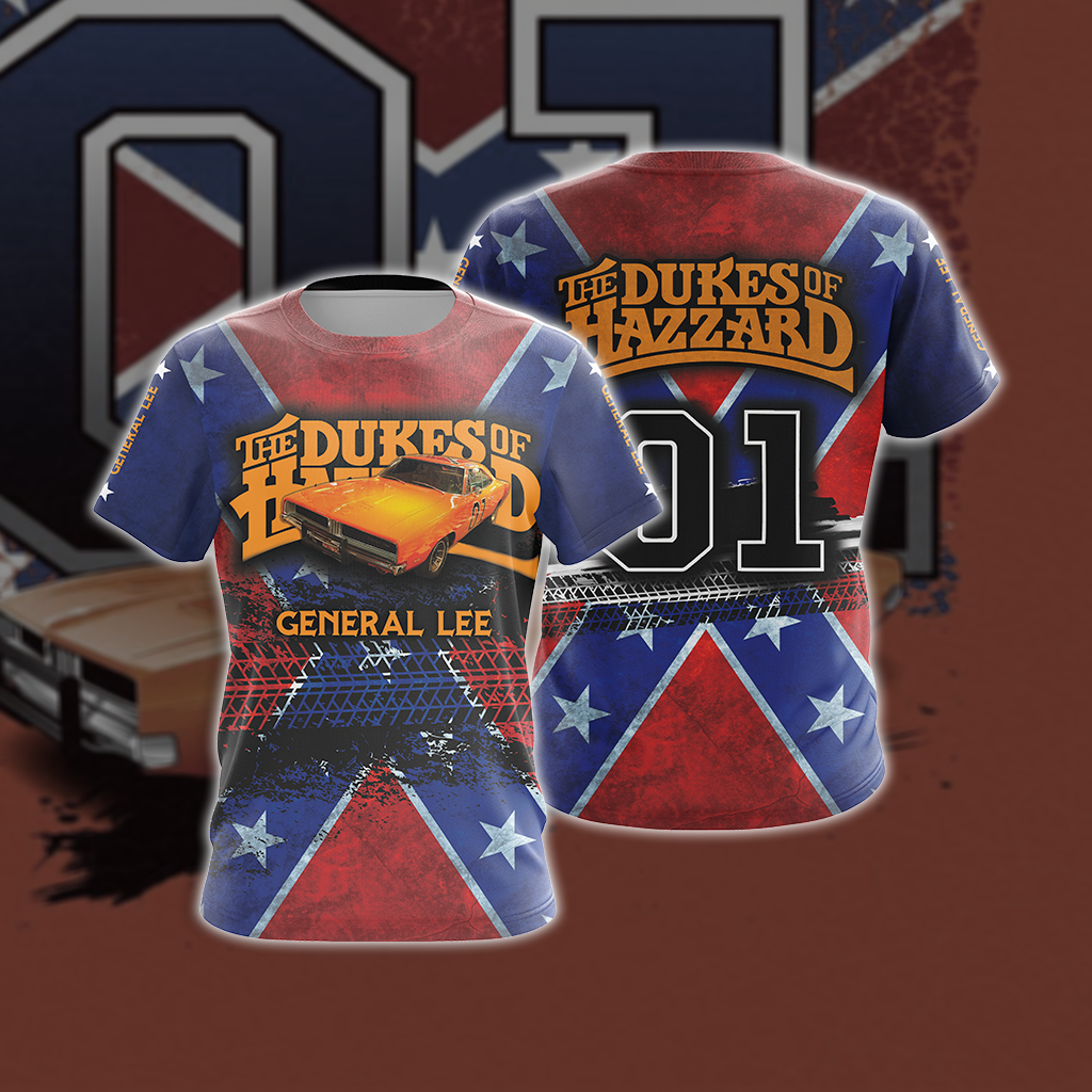 The Dukes Of Hazzard General Lee Unisex 3D T-shirt T-shirt