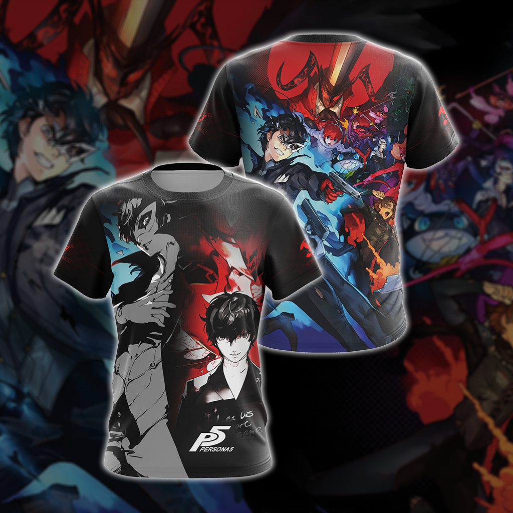 Persona 5 New Look Unisex 3D T-shirt T-shirt