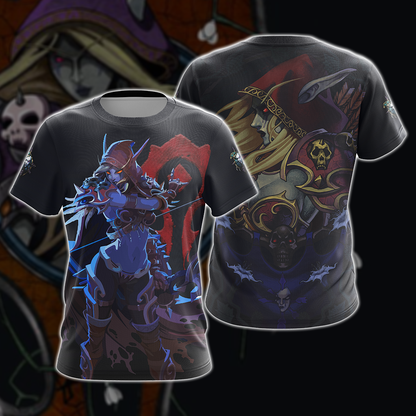 World of Warcraft Sylvanas Windrunner Unisex 3D T-shirt T-shirt