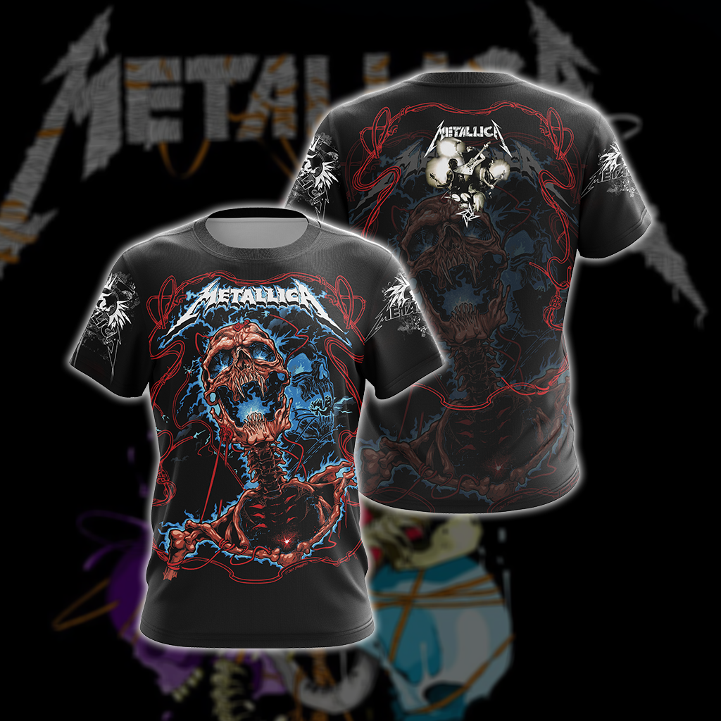 Metallica Unisex 3D T-shirt   