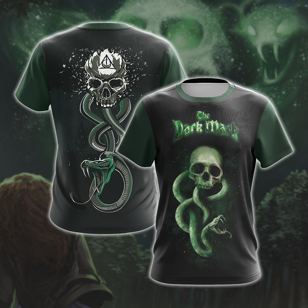 Harry Potter - The Dark Mark Unisex 3D T-shirt T-shirt