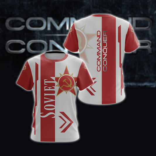 Command & Conquer - Soviet Unisex 3D T-shirt T-shirt