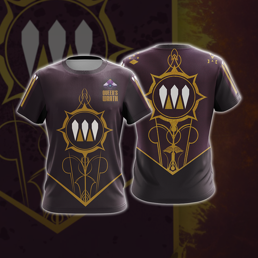 Destiny The Queen's Wrath Unisex 3D T-shirt T-shirt