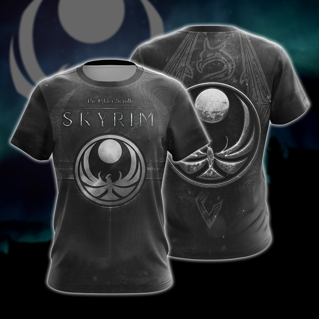 The Elder Scrolls V: Skyrim - Nightingale Unisex 3D T-shirt   