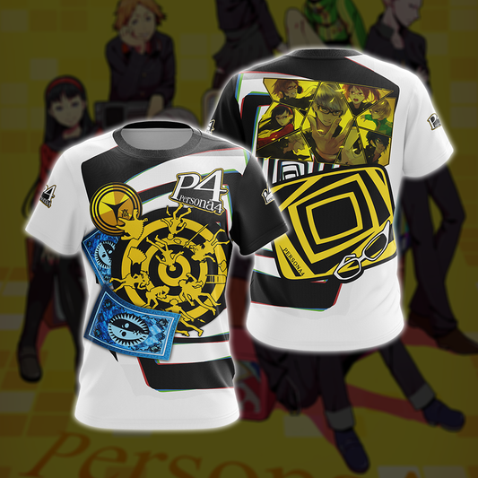 Persona 4 Symbols Unisex 3D T-shirt Zip Hoodie Pullover Hoodie T-shirt