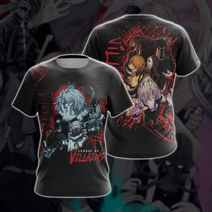 My Hero Academia Villian Group Unisex 3D T-shirt   