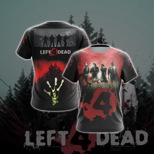 Left 4 Dead New Look Unisex 3D T-shirt T-shirt
