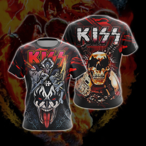 Kiss Band Unisex 3D T-shirt   