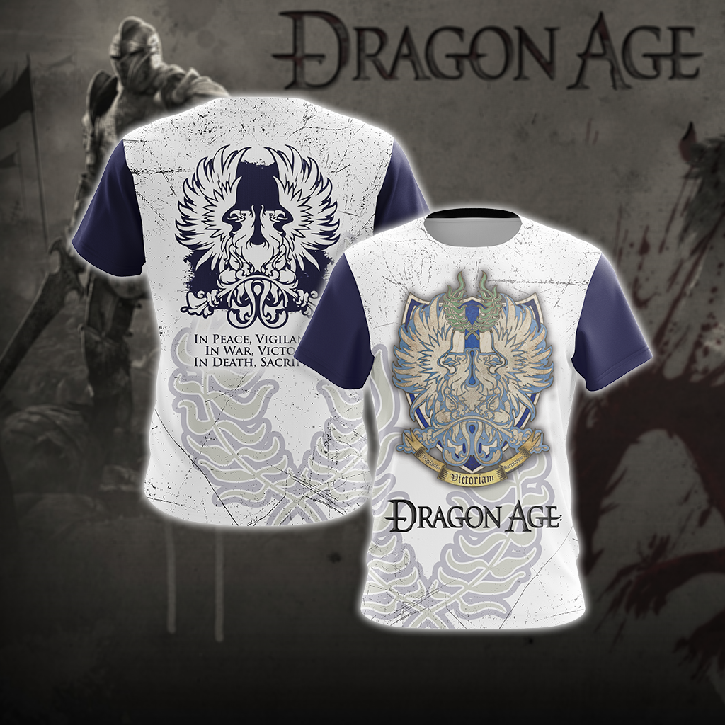 Dragon Age - House Cousland of Amaranthine Unisex 3D T-shirt T-shirt