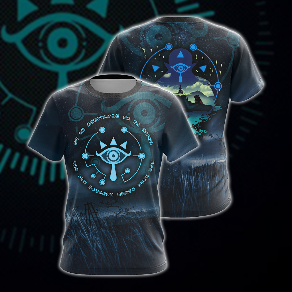 The Legend of Zelda - Sheikah Symbol Unisex 3D T-shirt T-shirt