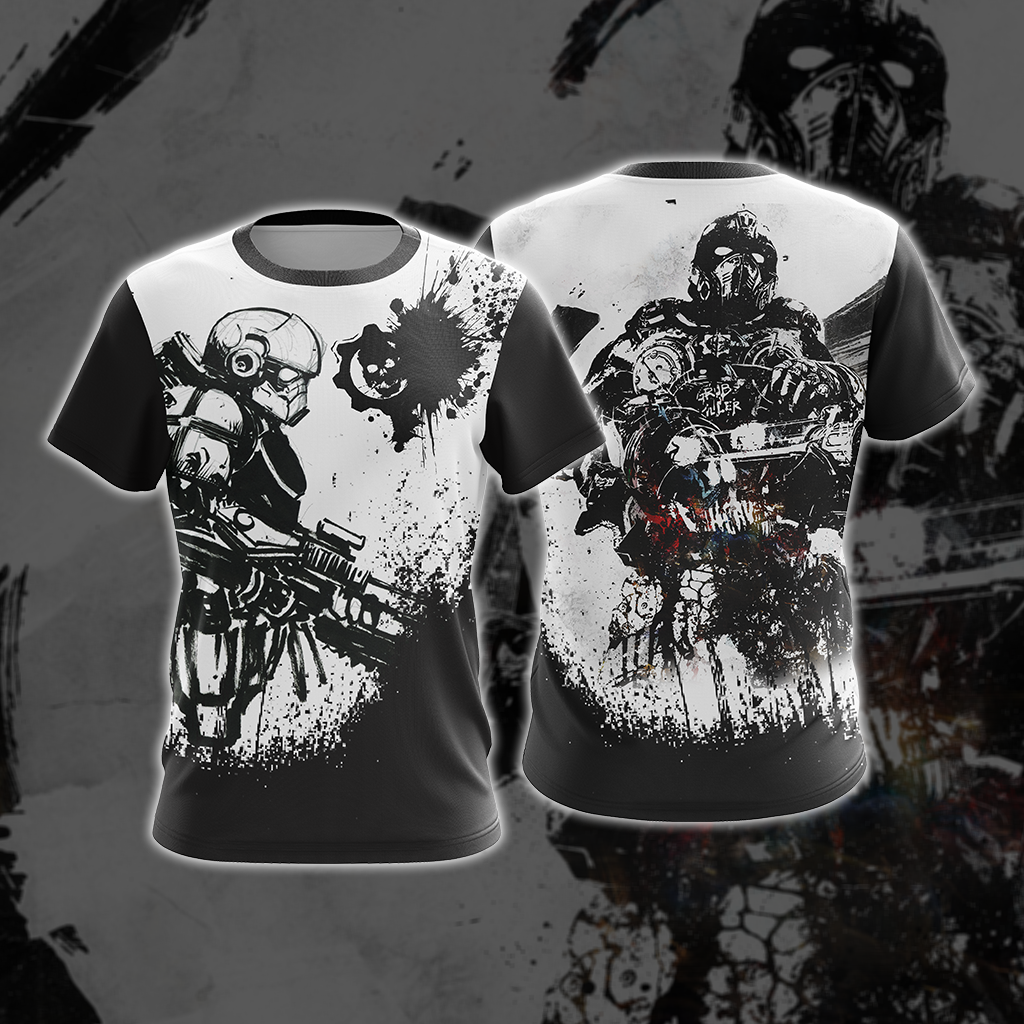 Gears Of War Game Unisex 3D T-shirt