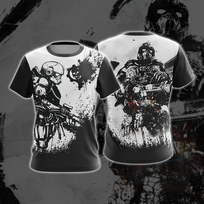 Gears Of War Game Unisex 3D T-shirt
