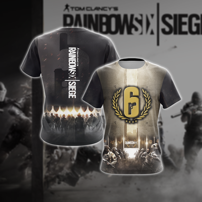 Tom Clancy's Rainbow Six Siege Unisex 3D T-shirt T-shirt