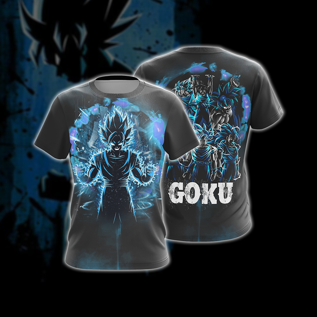 Dragon Ball - Goku New Style Unisex Zip Up Hoodie T-shirt