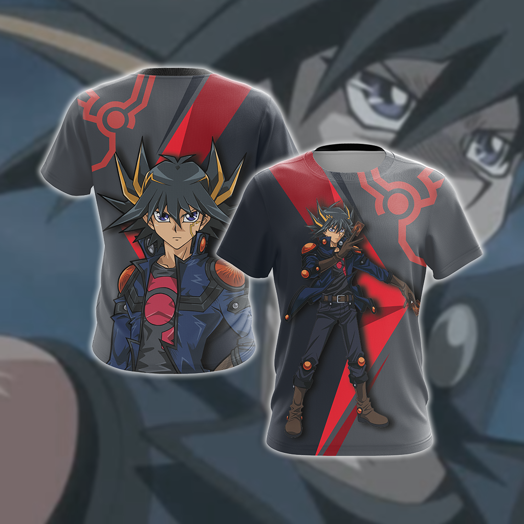 Yu-Gi-Oh! Fudo Yusei New Style Unisex 3D T-shirt T-shirt