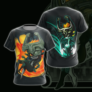 The Legend of Zelda Midna Unisex 3D T-shirt T-shirt S 