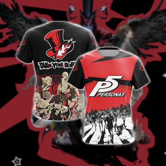 Persona 5 New Unisex 3D T-shirt T-shirt