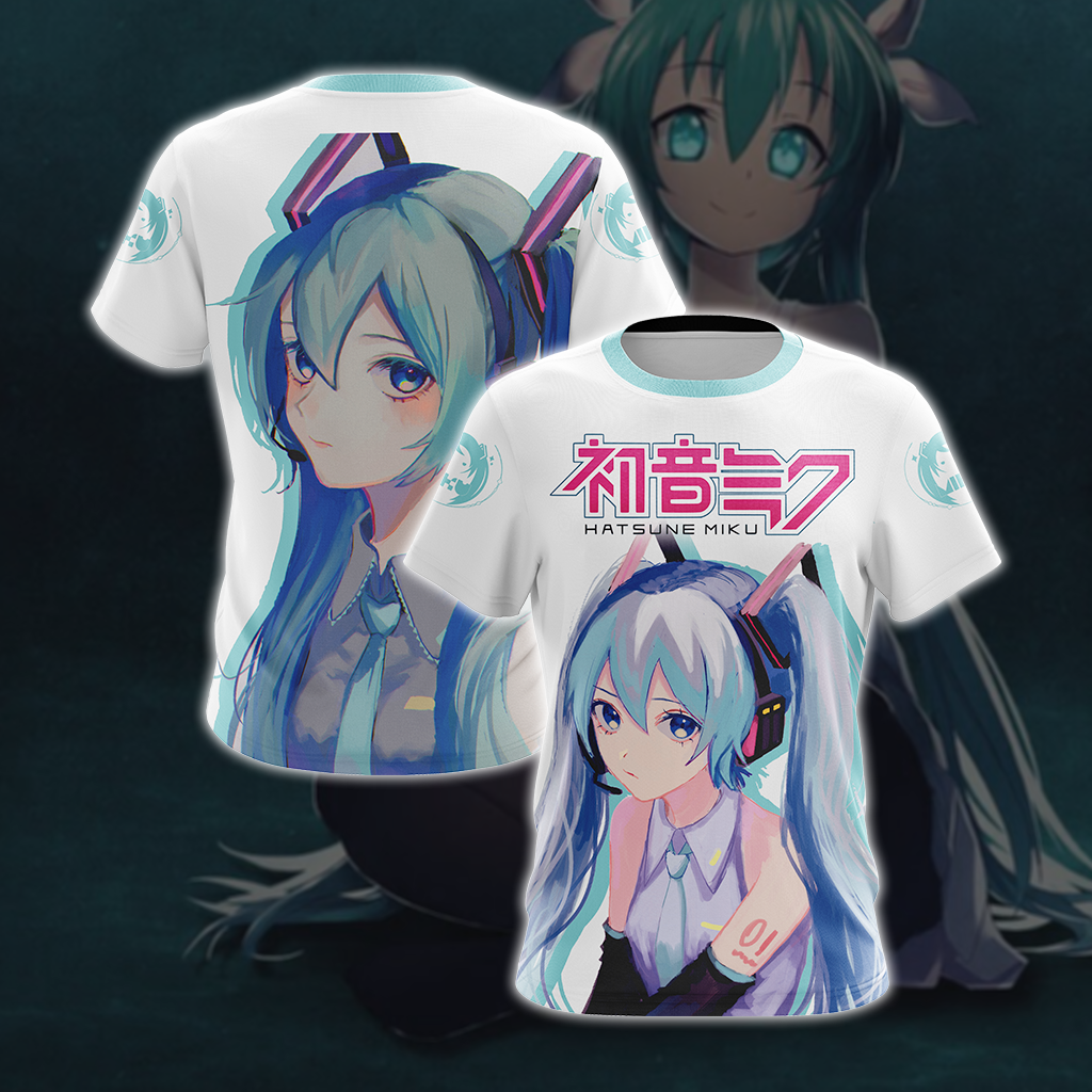 Hatsune Miku Unisex 3D T-shirt T-shirt