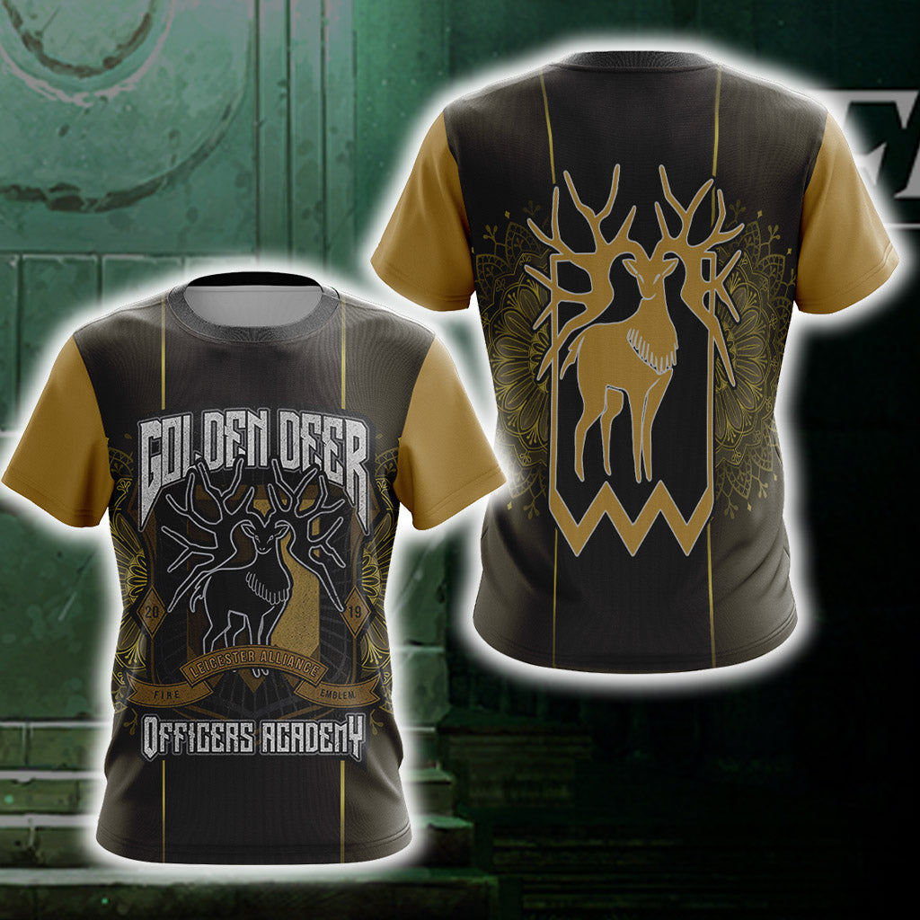 Fire Emblem Three Houses The Golden Deer Unisex 3D T-shirt T-shirt