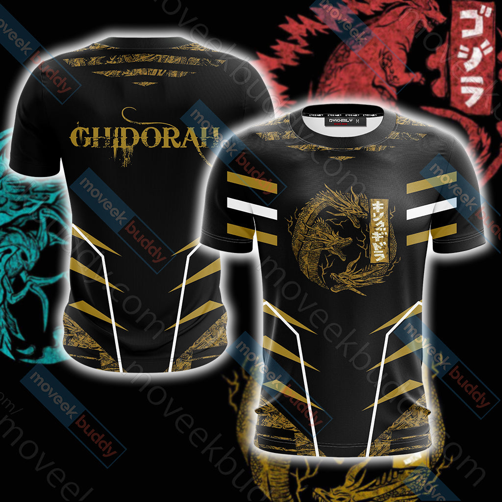 Godzilla - Ghidorah Unisex 3D T-shirt