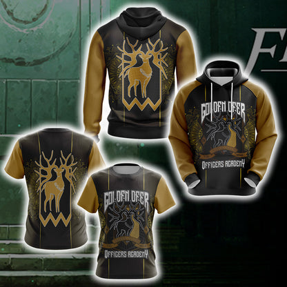 Fire Emblem Three Houses The Golden Deer Unisex 3D T-shirt