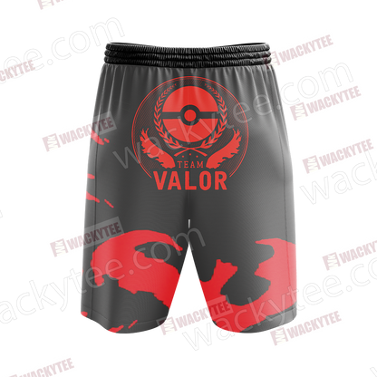 Team Valor Pokemon Go Unisex 3D T-shirt