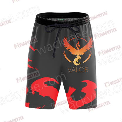Team Valor Pokemon Go Unisex 3D T-shirt