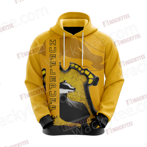 Hufflepuff - Hard Workers Harry Potter 3D Hoodie