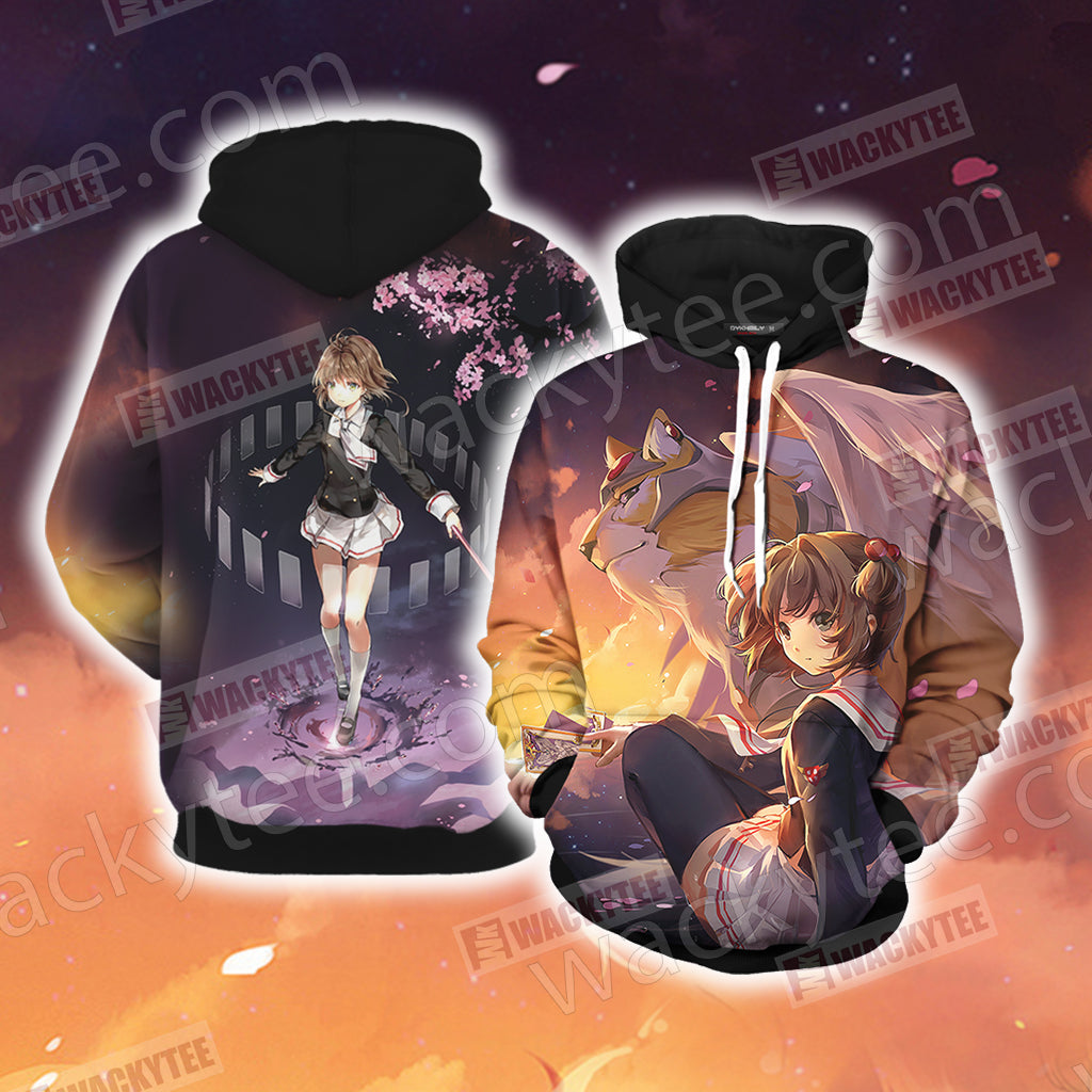 Cardcaptor Sakura Kinomoto Sakura Unisex 3D T-shirt Hoodie