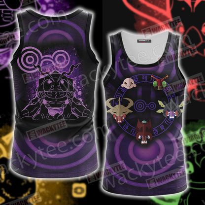Digimon The Crest Of Knowlegde 3D T-shirt Tank Top