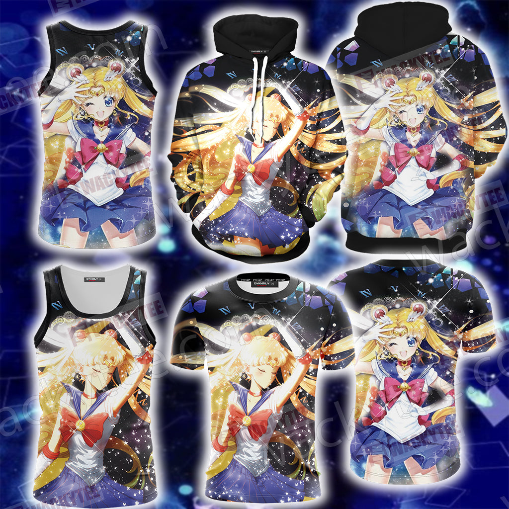 Sailor Moon New Look Unisex 3D T-shirt
