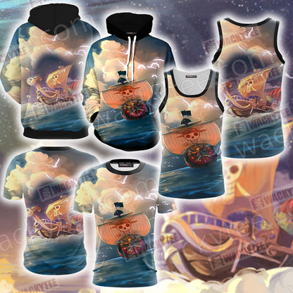 One Piece Going Merry Unisex 3D T-shirt