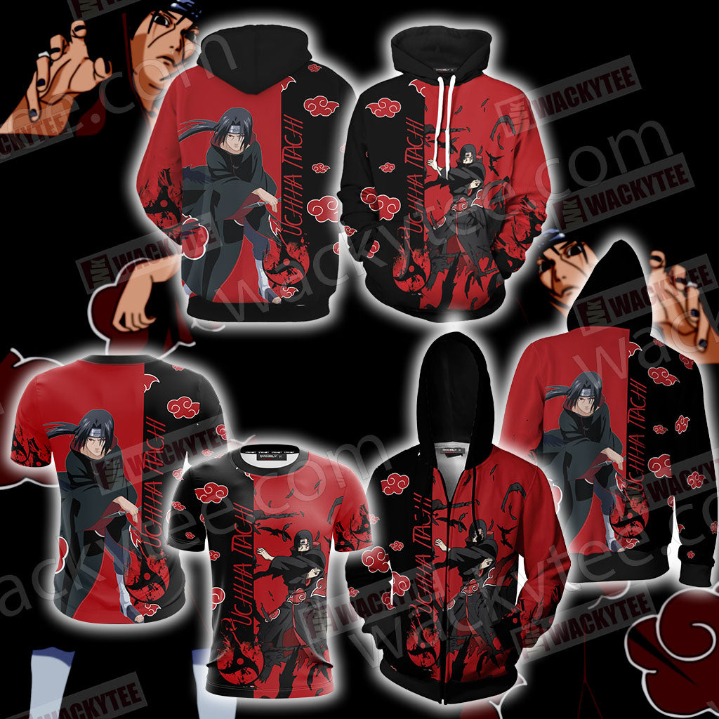 Naruto - Uchiha Itachi New Style Unisex 3D T-shirt