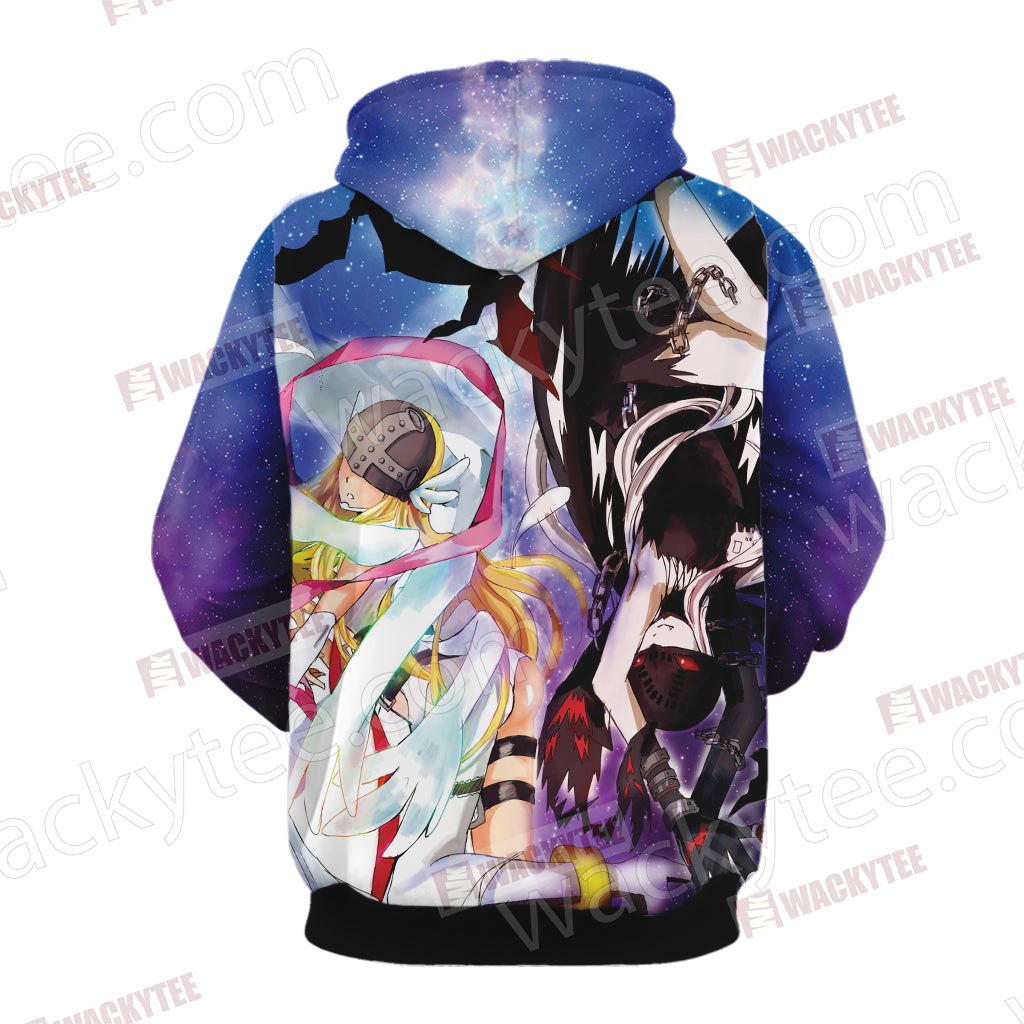 Digimon Angewomon And Ladydevimon 3D T-shirt