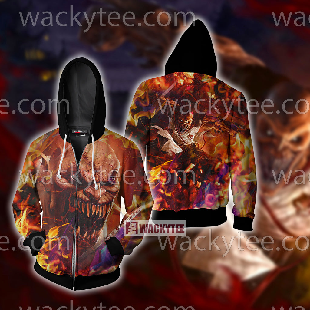 Mortal Kombat Baraka 3D T-shirt Zip Hoodie